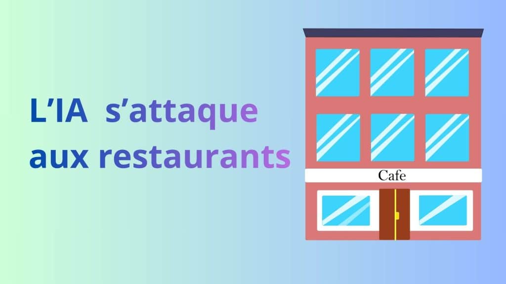 vignette décrivant l'intelligence artificielle aux services des restaurant à Tahiti